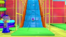 Indoor Playground Fun for Kids to Learn Colors @ Play Center Slides Playroom with Balls