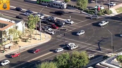 Police chase Road Rage 2016 Arizona