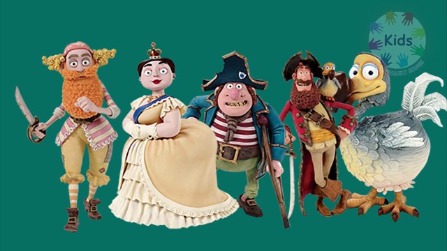Pirates! Band of Misfits cartoons | 3d nursery rhymes for children | finger family rhymes
