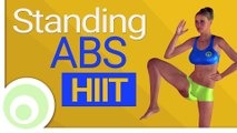 Standing ab workout   10 minute hiit abs exercises to lose belly fat