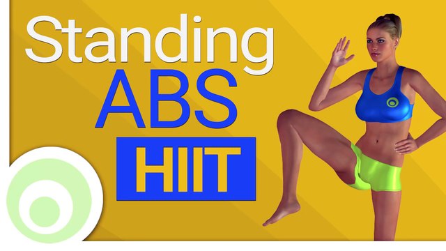 Standing ab workout 10 minute hiit abs exercises to lose belly fat