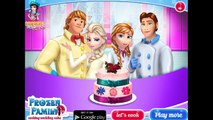 Disney Frozen Family Cooking Wedding Cake - Cooking games
