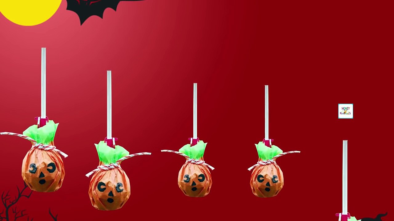 Scary Halloween Lollipop Finger Family | Candy Lollipop Daddy Finger Song