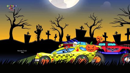 Monster Truck | War | Haunted House Monster Truck | Videos for Kids