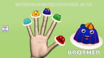 GUMMY JELLY Finger Family | Jelly Cartoon Finger Family Nursery Rhymes For Children in 3D Kids Songs