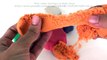 Learn Colors with Kinetic Sand For Children - Colours For Kids