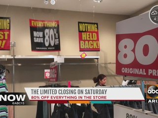 The Limited store closing