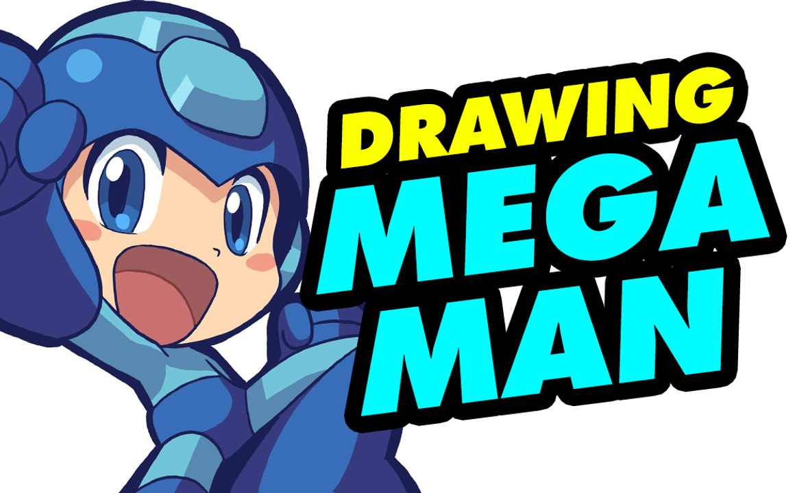 Speed drawing MEGA MAN