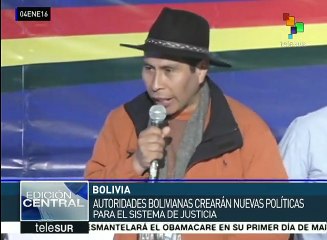 Gobierno boliviano propone profunda reforma al sistema judicial