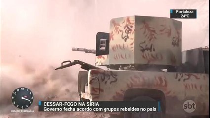 Cessar-fogo entra em vigor na Síria