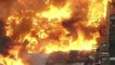 SP: Incêndio de grandes proporções atinge favela na zona leste