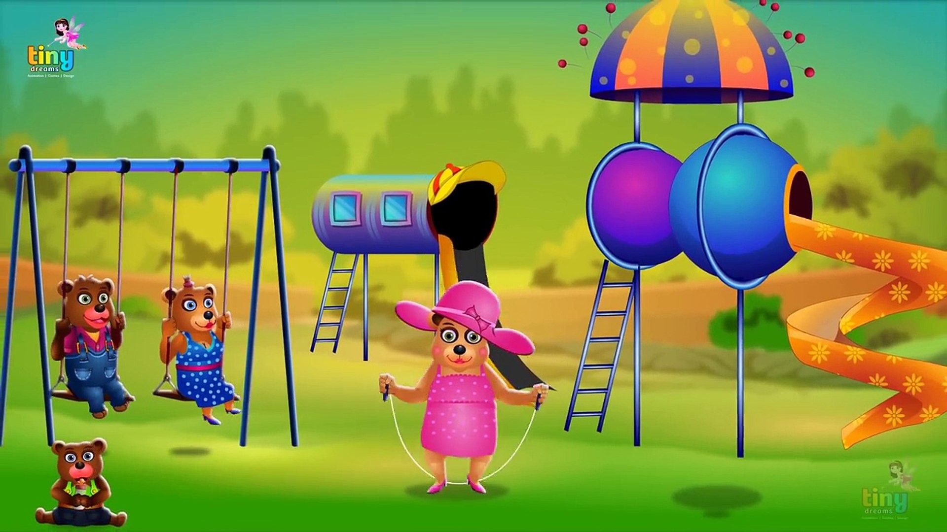 Finger Family Song | Bear Family | Nursery Rhymes For Kids | TinyDreams