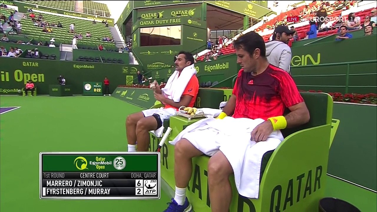 ATP 2017 Qatar ExxonMobil Open Doubles - 1st Round - David Marrero-Nenad Zimonjić vs Mariusz Fyrstenberg-Andy Murray