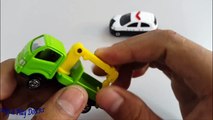 Tomica Toy Car | Nissan March Police Car - Hino Dutro Tracto Wz4000 - [Car Toys p18]