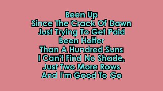 Jon Pardi  Dirt On My Boots lyrics karaoke