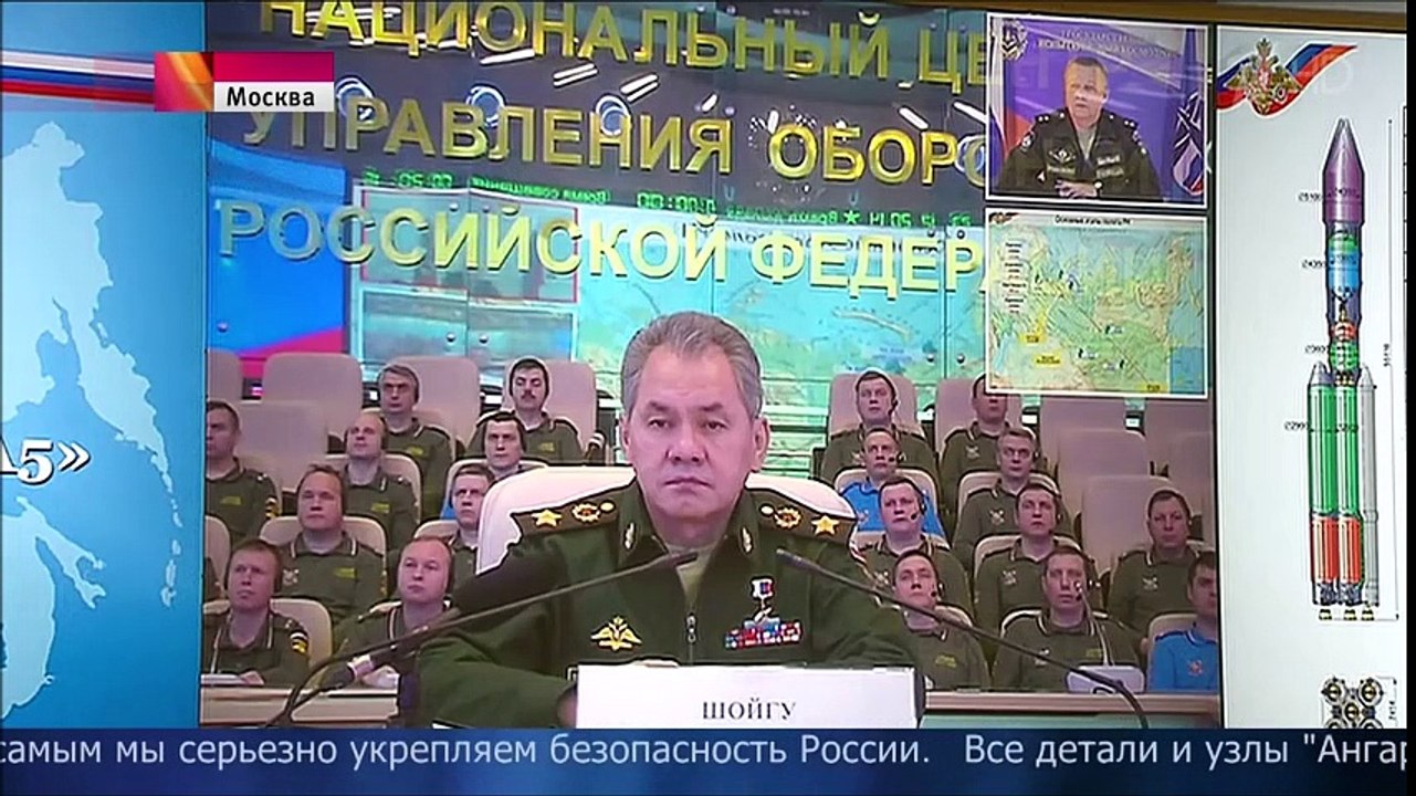 TNP-108-Heavy rocket Angara-A5 launched from Plesetsk