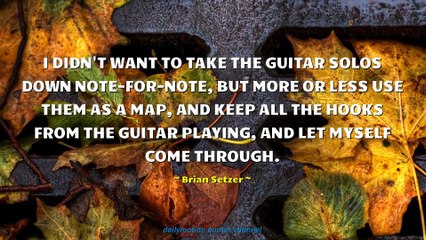 Brian Setzer Quotes #1