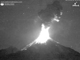 Colima Volcano Erupts Twice