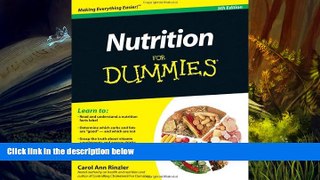 PDF  Nutrition For Dummies Full Book