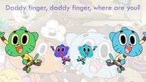 The Amazing World of Gumball - Finger Family Song Daddy Finger Nursery Rhymes - kids songs