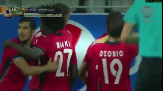 Qəbələ 5-1 Samtredia | Maç İcmalı 30.06.2016 (UEFA Europa League) | www.hepmacizle.net