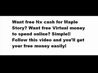 How To Make Free Maple Story NX & Virtual Money!