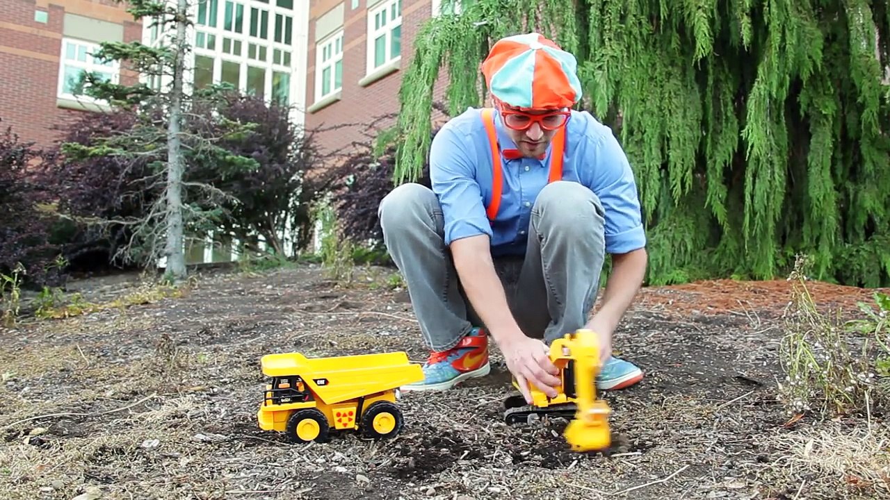 Garbage Trucks For Kids With Blippi   Educational Toy Videos For Children