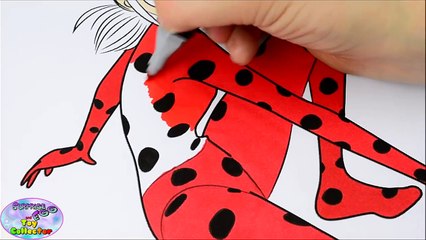 Video herunterladen: Miraculous Ladybug Cat Noir Coloring Book Episode Lady Bug Show Surprise Egg and Toy Collector SETC