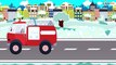 Cartoon for kids - The Fire Truck Snow Adventures with Cars - Cars and Trucks Cartoons Episode 45