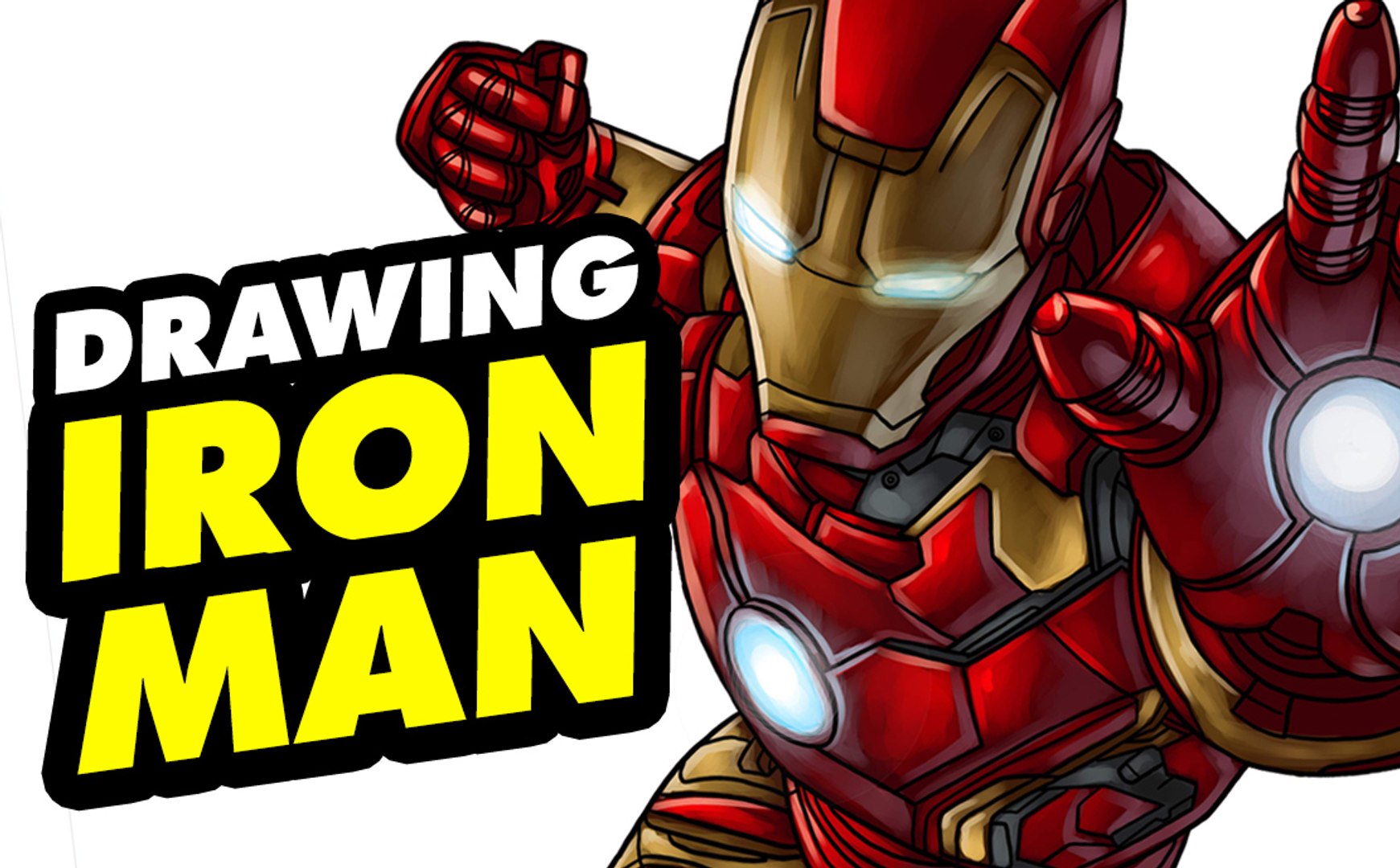 Drawing IRON MAN | Dibujar Iron Man - Vídeo Dailymotion