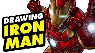 Drawing IRON MAN | Dibujar Iron Man