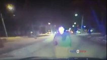 Hold Up: Drunk Wisconsin Man Belly-Flops Onto Police Car & Smashes The Windshield!
