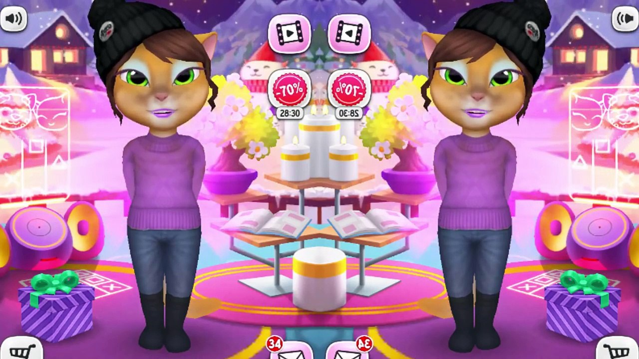 Learn Colors With Angela Friend of Talking Tom Colours for Kids Children Toddlers Games for Kids