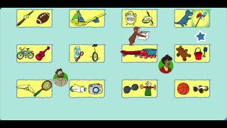 PRESENT TIME!  Let's Play with Curious George! PBS Kids Learning Games for Kids