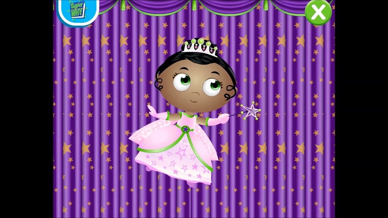 PRINCESS PRESTO'S SPECTACULAR SPELLING PLAY  Super WHY! PBS Kids Learning Games  part 3