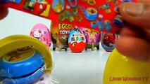 SURPRISE EGGS!!! - Hello Kitty, Spider Man, Planes , Transformers & Two Surprise Mystery Giant Eggs