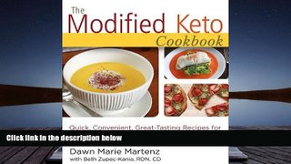 PDF  The Modified Keto Cookbook: Quick, Convenient Great-Tasting Recipes Pre Order