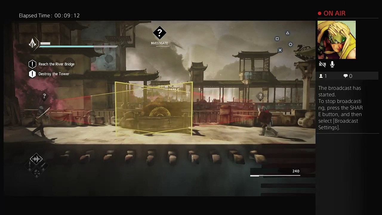 Assassin creed chronicles China PS4 Broadcast