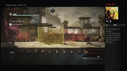 Assassin creed chronicles China PS4 Broadcast