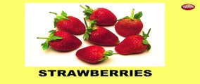Strawberry Rhyme For Kids | Strawberry Rhyme With Actions For Children | Fruit Rhymes