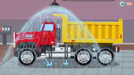 The Tow Truck and Vehicles for kids in the City of cars | Trucks Construction Cartoon