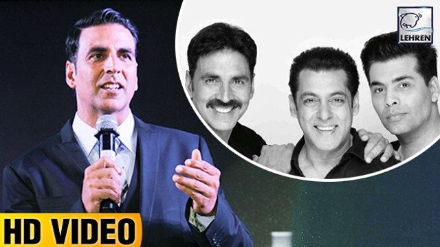 Akshay Kumar REACTS To Working With Salman Khan