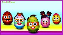 EASTER EGGS Finger Family Nursery Rhyme | EGG Finger Family Song | Easter Eggs Family Song