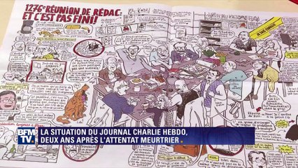 Charlie Hebdo, 2 ans après: "On est scrutés à la loupe"