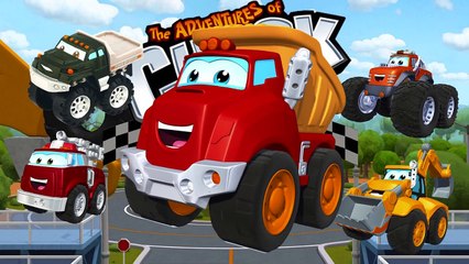 The Adventures of Chuck and Friends new Finger Family | Nursery Rhyme for Children | 4K Video