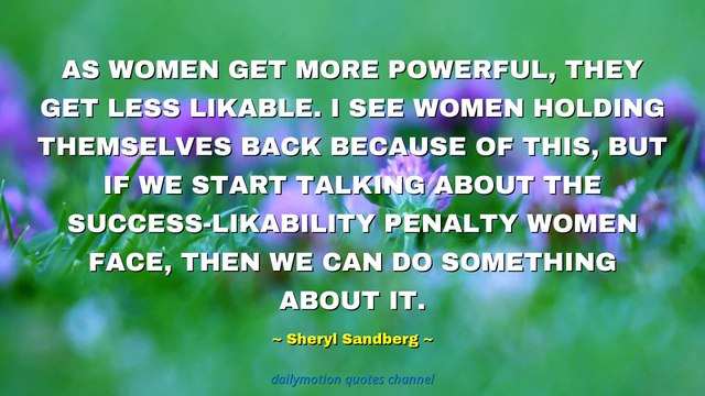 Sheryl Sandberg Quotes #1