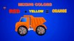 Mixing Colors Street Vehicles, Construction Equipment & Monster Trucks - Learn Colours for Toddlers