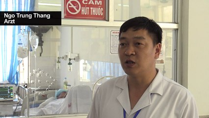 Vietnamese lebt 18 Jahre lang mit Schere im Bauch