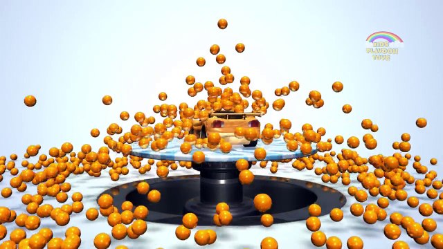 3D Dinosaurs Teaching Colors with Color Balls Colors for Kids & Children Kids Learning Videos