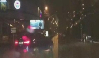 Trafik magandası terör estirdi